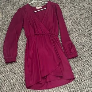 Beautiful maroon dress